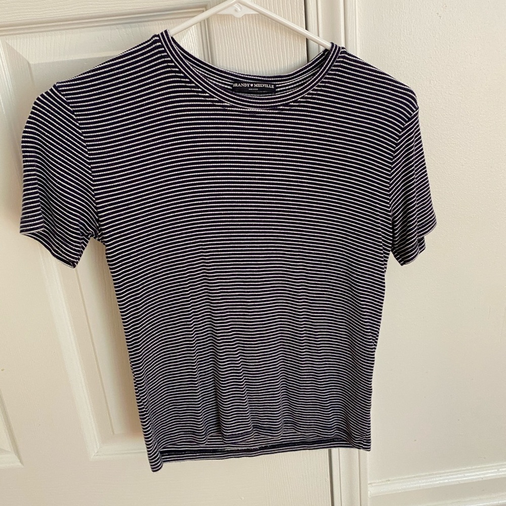 Rare brandy striped shirt